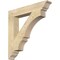 Ekena Millwork Balboa Traditional Rough Sawn Bracket, Douglas Fir, 4"W x 26"D x 26"H BKT04X26X26BOA01RDF - alternate 1